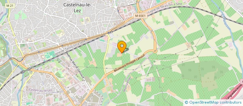 localisation de l'entreprise SO T.P.N.  CASTELNAU-LE-LEZ