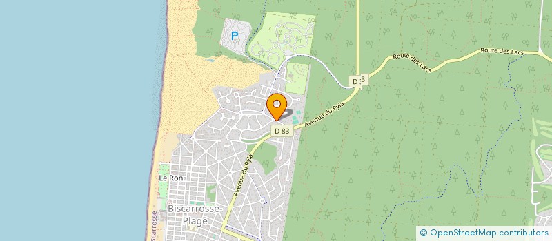 localisation de l'entreprise SO TAM  BISCARROSSE