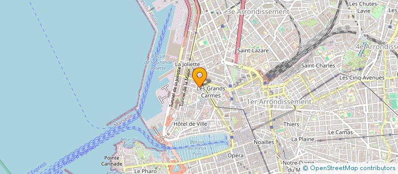 localisation de l'entreprise SO'TANDEM à MARSEILLE