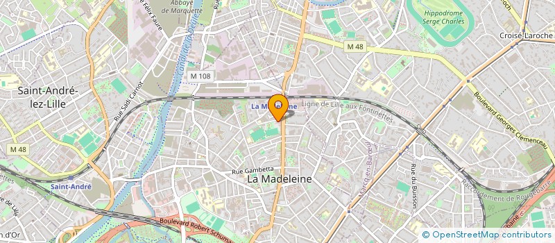 localisation de l'entreprise SO TASTY à LA MADELEINE