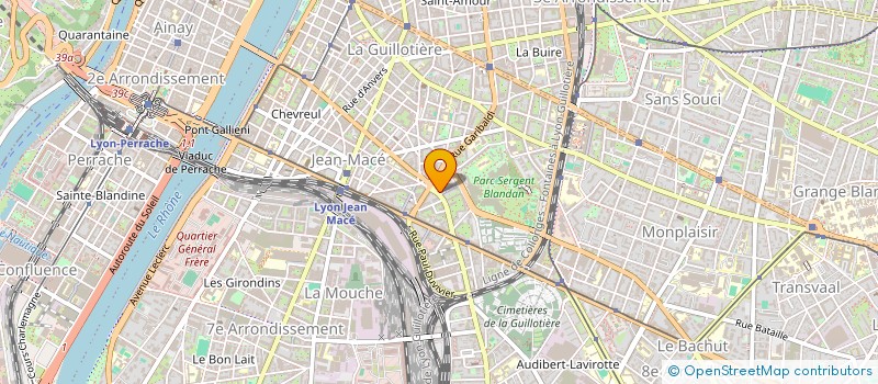 localisation de l'entreprise SO TAXI  LYON