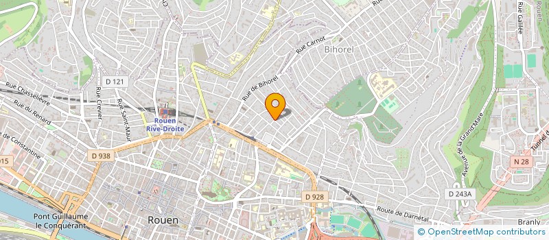 localisation de l'entreprise SO TENNIS à ROUEN