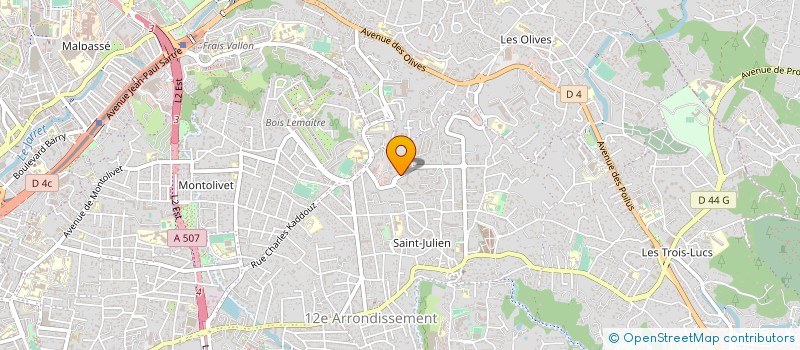 localisation de l'entreprise SO THER CLIM SOC THERMIQUE CLIMATISATION à MARSEILLE