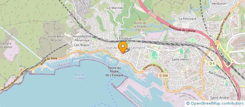 localisation de l'entreprise SO TRA MA GE à MARSEILLE 16EME