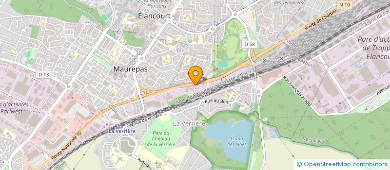 localisation de l'entreprise SO TRAD  LA VERRIERE