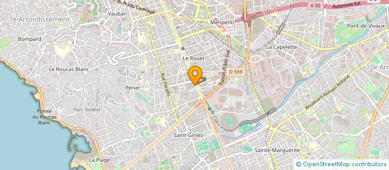 localisation de l'entreprise SO-TRADE à MARSEILLE