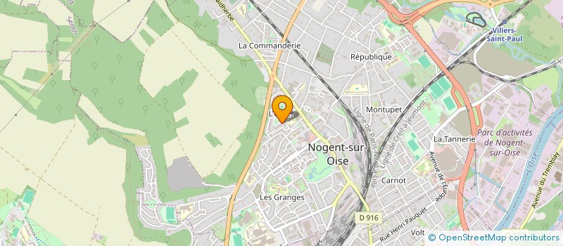 localisation de l'entreprise SO TRANSPORTS  NOGENT SUR OISE