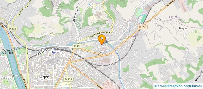 localisation de l'entreprise SO WATT ENERGIES  AGEN