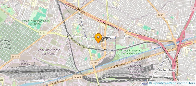 localisation de l'entreprise SO'WYN IMMO  BOBIGNY