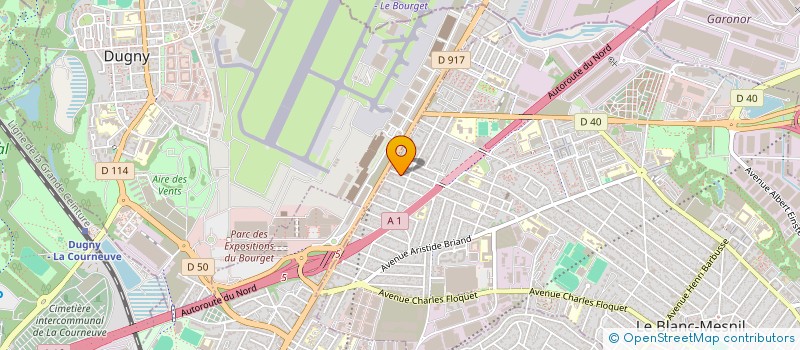 localisation de l'entreprise SO-YA-96  LE BLANC-MESNIL