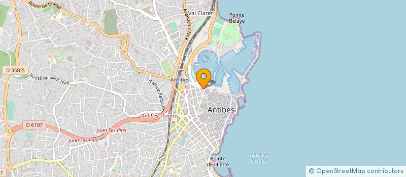 localisation de l'entreprise SO YACHTING à ANTIBES