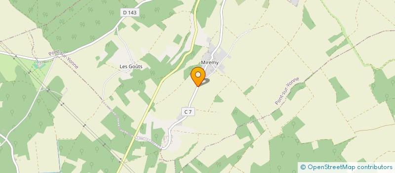 localisation de l'entreprise SO2PAR  PONT-SUR-YONNE