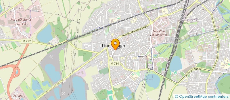 localisation de l'entreprise SO303  LINGOLSHEIM