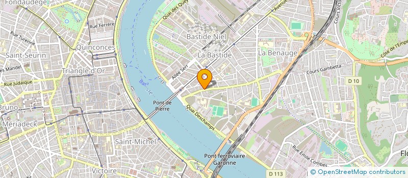 localisation de l'entreprise SO6  BORDEAUX