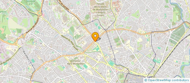 localisation de l'entreprise SO9 à MONTPELLIER