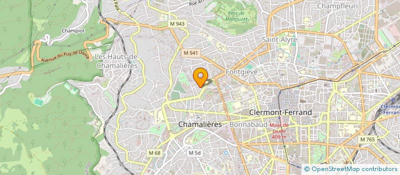 localisation de l'entreprise SOA à CHAMALIERES
