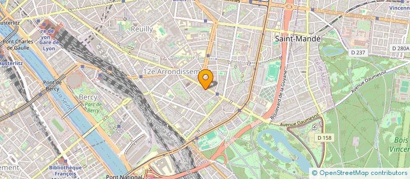 localisation de l'entreprise SOA  PARIS