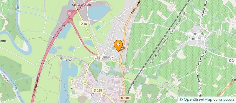 localisation de l'entreprise SOA ASSOCIATION  LES BILLAUX