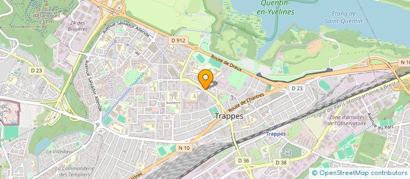 localisation de l'entreprise SOA CONSEIL à TRAPPES