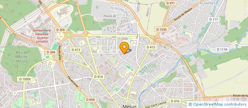 localisation de l'entreprise SOA HOLDING à MELUN