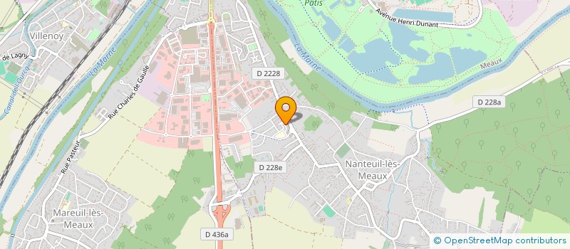 localisation de l'entreprise SOA PARIS à NANTEUIL-LES-MEAUX