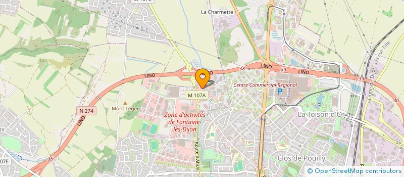 localisation de l'entreprise SOA SPORT à AHUY