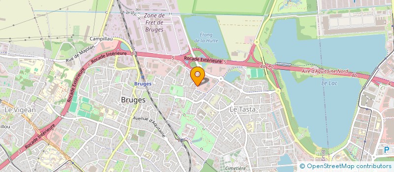 localisation de l'entreprise SOAB2  BRUGES