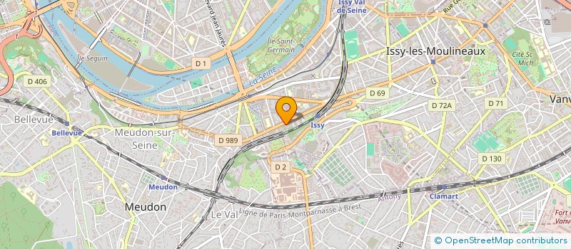 localisation de l'entreprise SOABI CONSULTING à ISSY-LES-MOULINEAUX