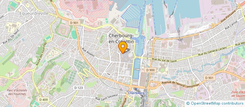 localisation de l'entreprise SOAD  CHERBOURG-EN-COTENTIN