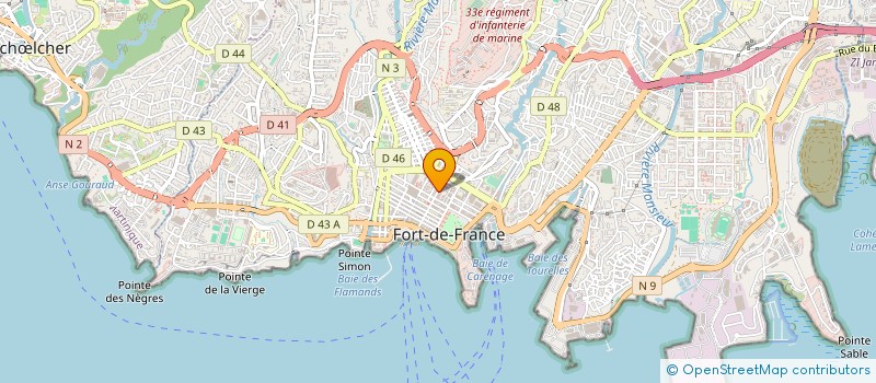 localisation de l'entreprise SOAE à FORT-DE-FRANCE