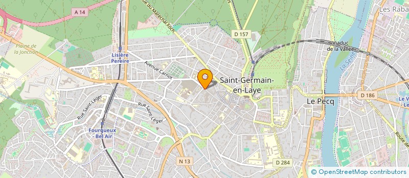 localisation de l'entreprise SOAGIL SAP à SAINT-GERMAIN-EN-LAYE