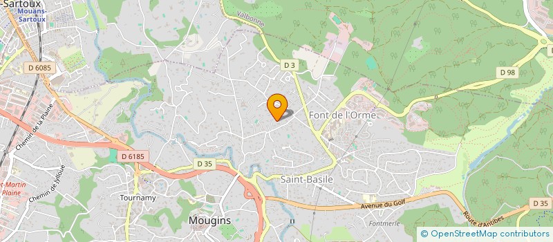 localisation de l'entreprise SOAI STUDIO à MOUGINS