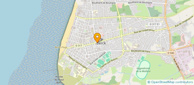 localisation de l'entreprise SOAKIM à BERCK