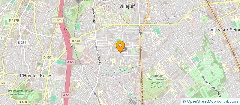 localisation de l'entreprise SOALAZ à VILLEJUIF