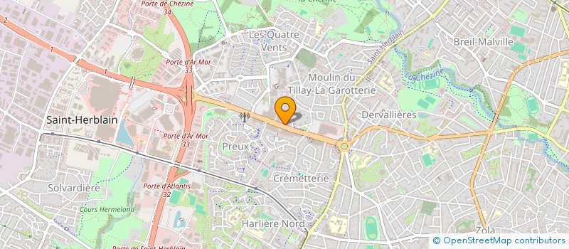 localisation de l'entreprise SOALE à SAINT-HERBLAIN