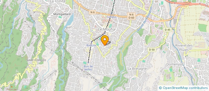 localisation de l'entreprise SOALORENA à SAINT-DENIS