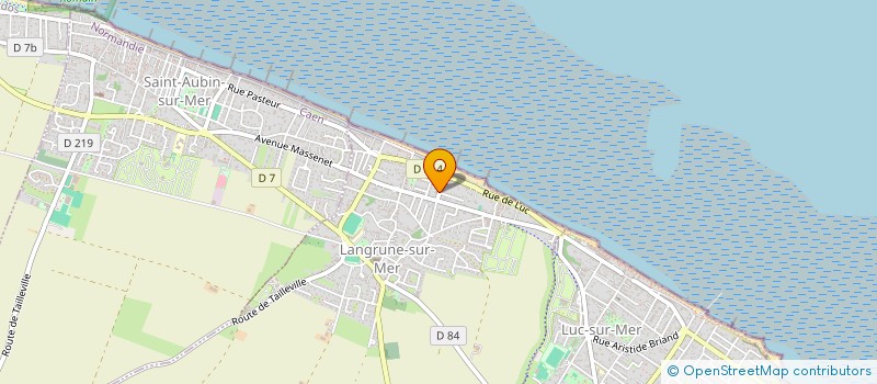 localisation de l'entreprise SOALPA  LANGRUNE-SUR-MER