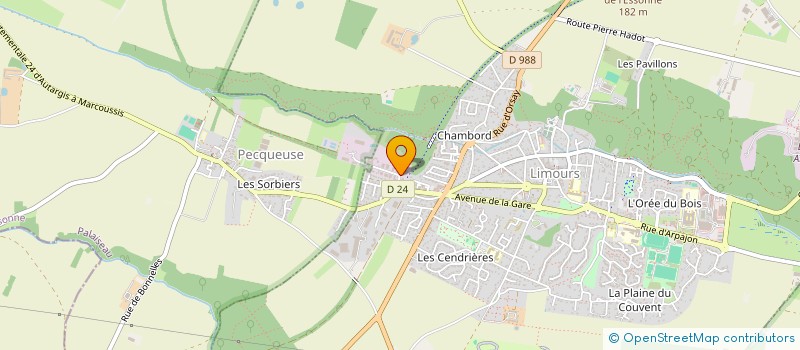 localisation de l'entreprise SOAM  LIMOURS