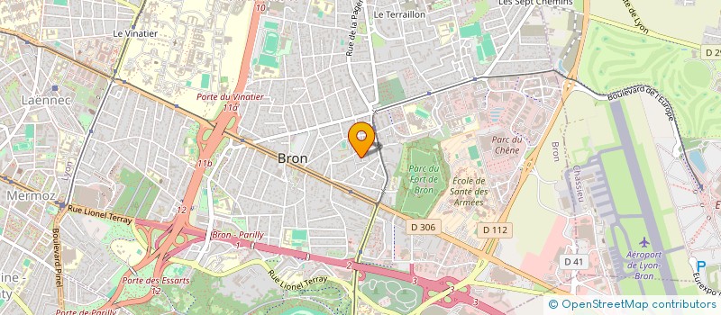 localisation de l'entreprise SOAM INVEST  BRON