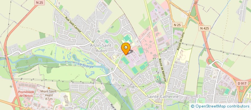 localisation de l'entreprise SOAMCO à ANZIN-SAINT-AUBIN