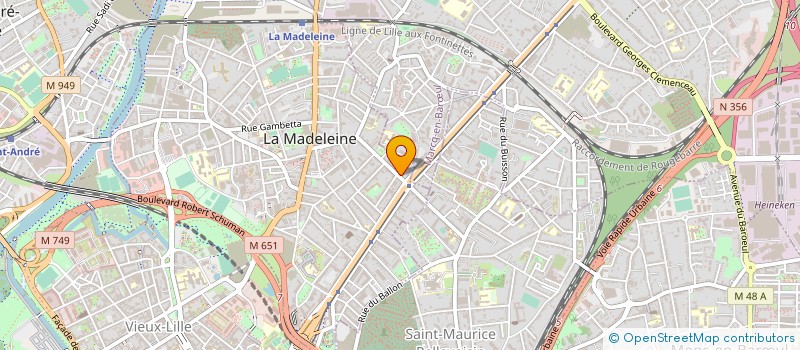 localisation de l'entreprise SOAME à MARCQ-EN-BARŒUL