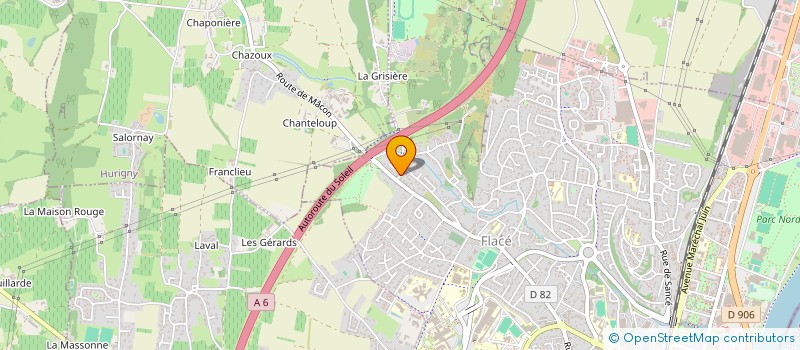 localisation de l'entreprise SOAN CONSEIL  MACON