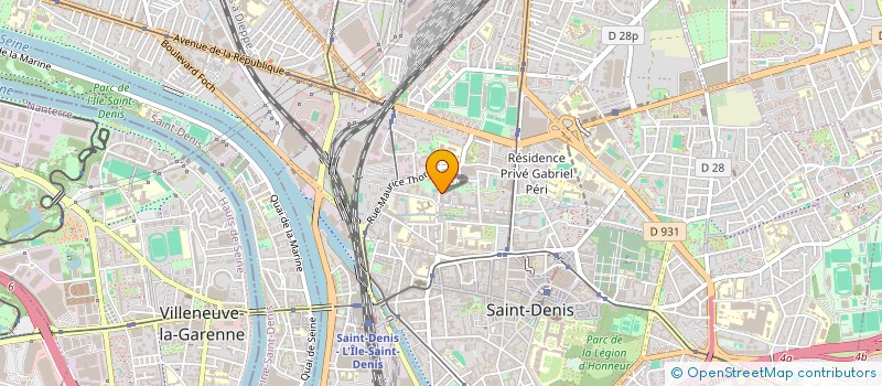 localisation de l'entreprise SOAN LAVERIE SERVICE à SAINT-DENIS