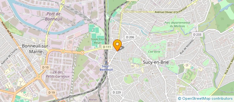 localisation de l'entreprise SOAN VIP  SUCY-EN-BRIE