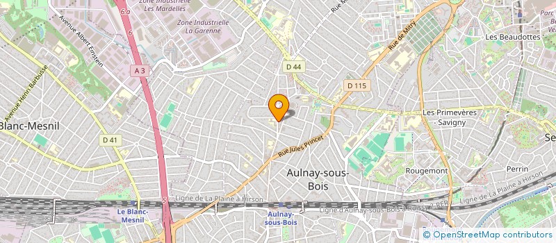 localisation de l'entreprise SOANG à AULNAY-SOUS-BOIS