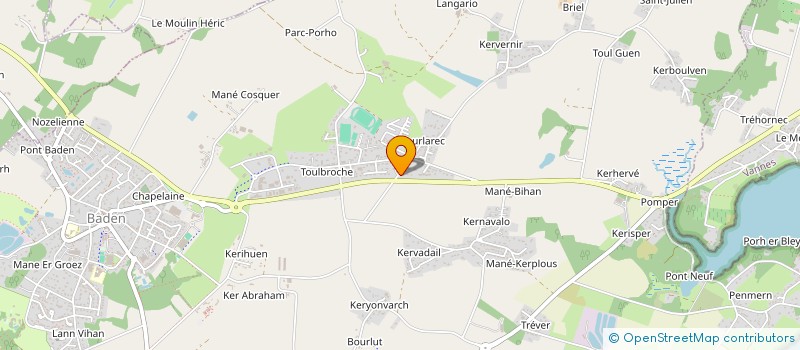 localisation de l'entreprise SOANO  BADEN