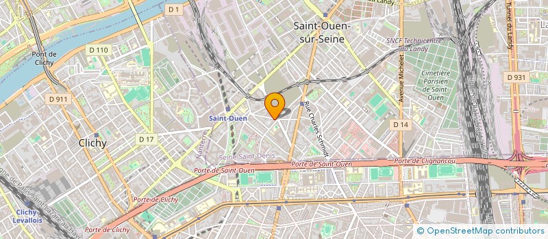 localisation de l'entreprise SOANV à SAINT-OUEN-SUR-SEINE