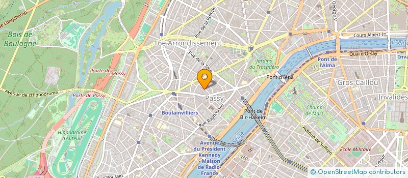 localisation de l'entreprise SOAP FILMS  PARIS