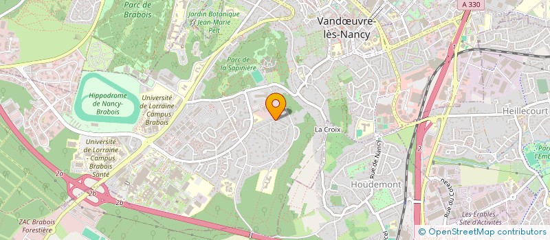 localisation de l'entreprise SOAPANDSOUP  VANDUVRE-LES-NANCY