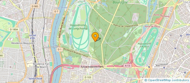 localisation de l'entreprise SOARAN  PARIS